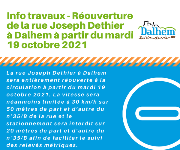 2021.10.19 Réouverture rue Joseph Dethier