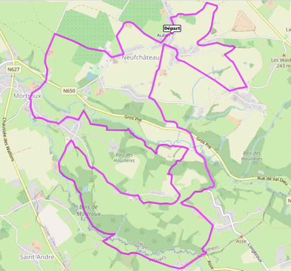 Trail mauve 2024 19Km D+500m