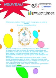  Pâques 2021   CCCA   biblio 