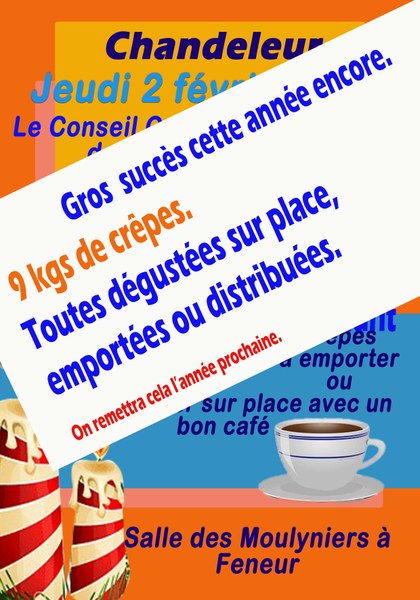 Gros succès Crepes2023ev