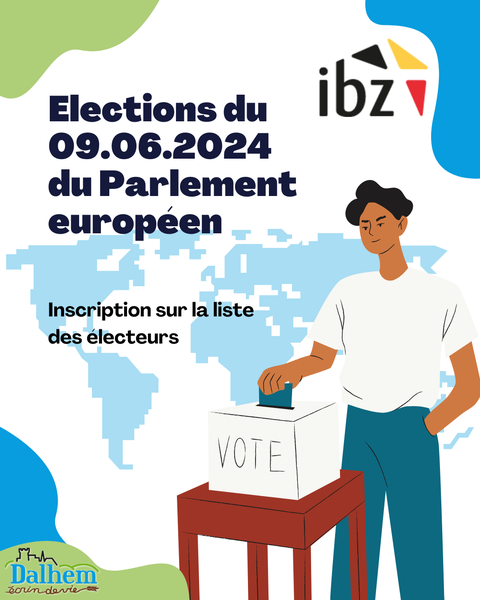 Elections du 09.06.2024 Inscription électeurs