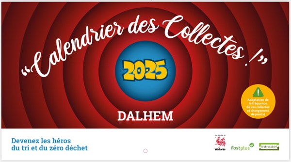2025 Calendrier Intradel