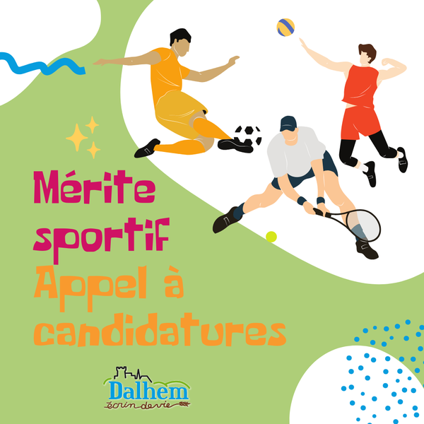 2024 Mérite sportif Appel à candidatures